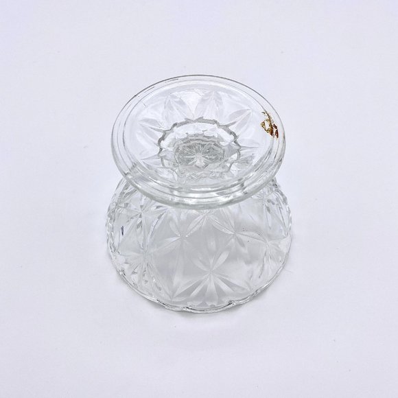 Vintage 1960s Anchor Hocking Pedestal Cups - Set of 5 Vintage Glass Cups - Picture 6 of 7